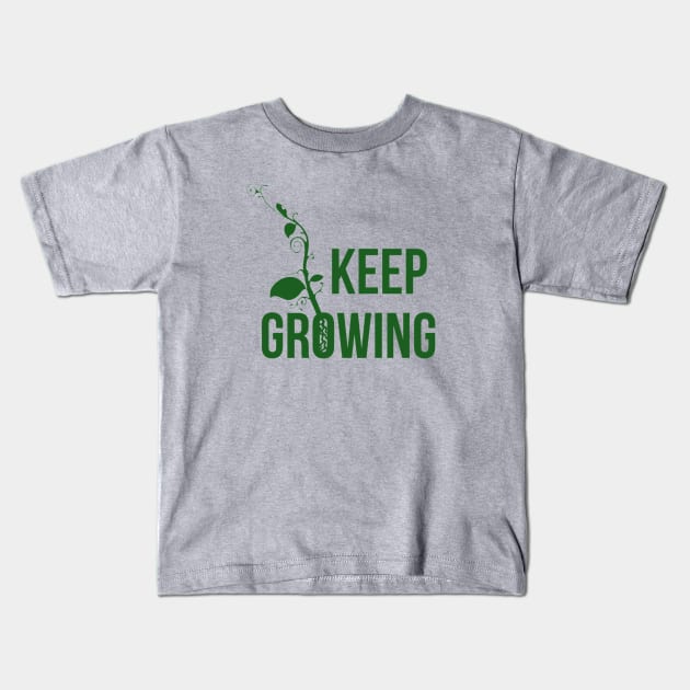 Keep Growing Kids T-Shirt by Emma Lorraine Aspen